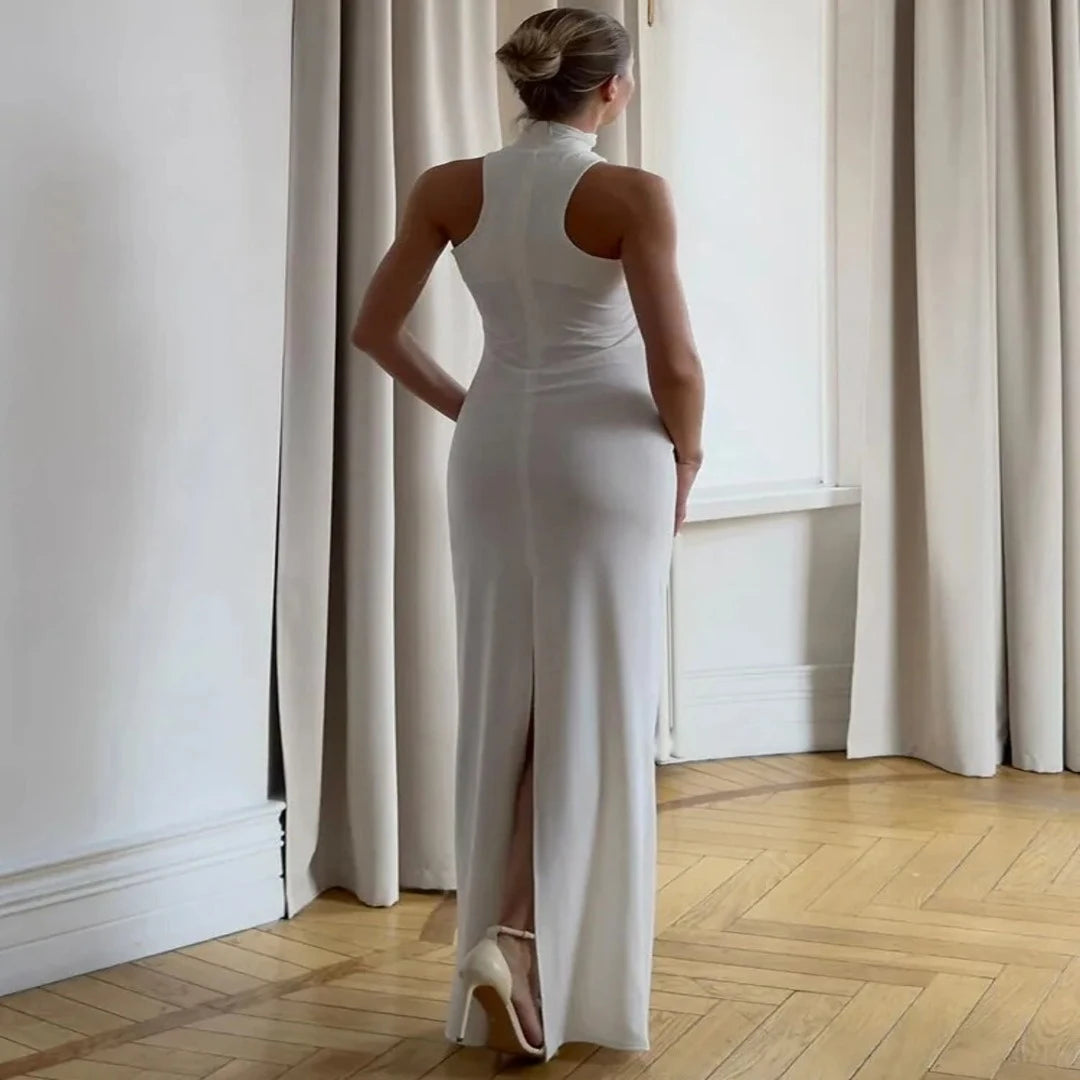 Vestido Branco Longo Beller
