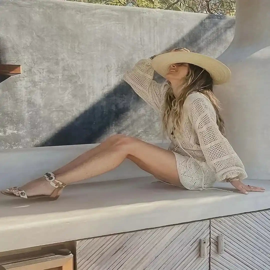 Vestido Mídi Praia Vesper