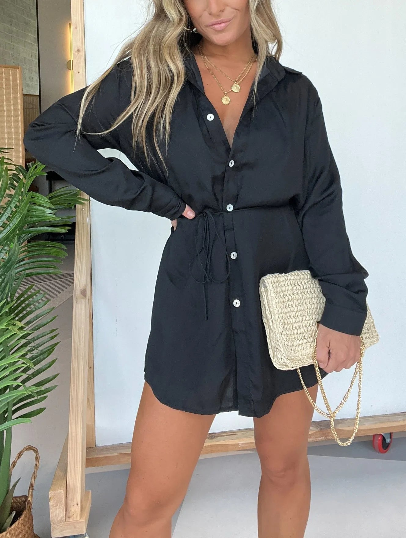 CONJUNTO DE VESTIDO MACACÃO FEMININO DE CETIM COBERTO PARA NOITE (COMPRE 2 FRETE GRÁTIS)