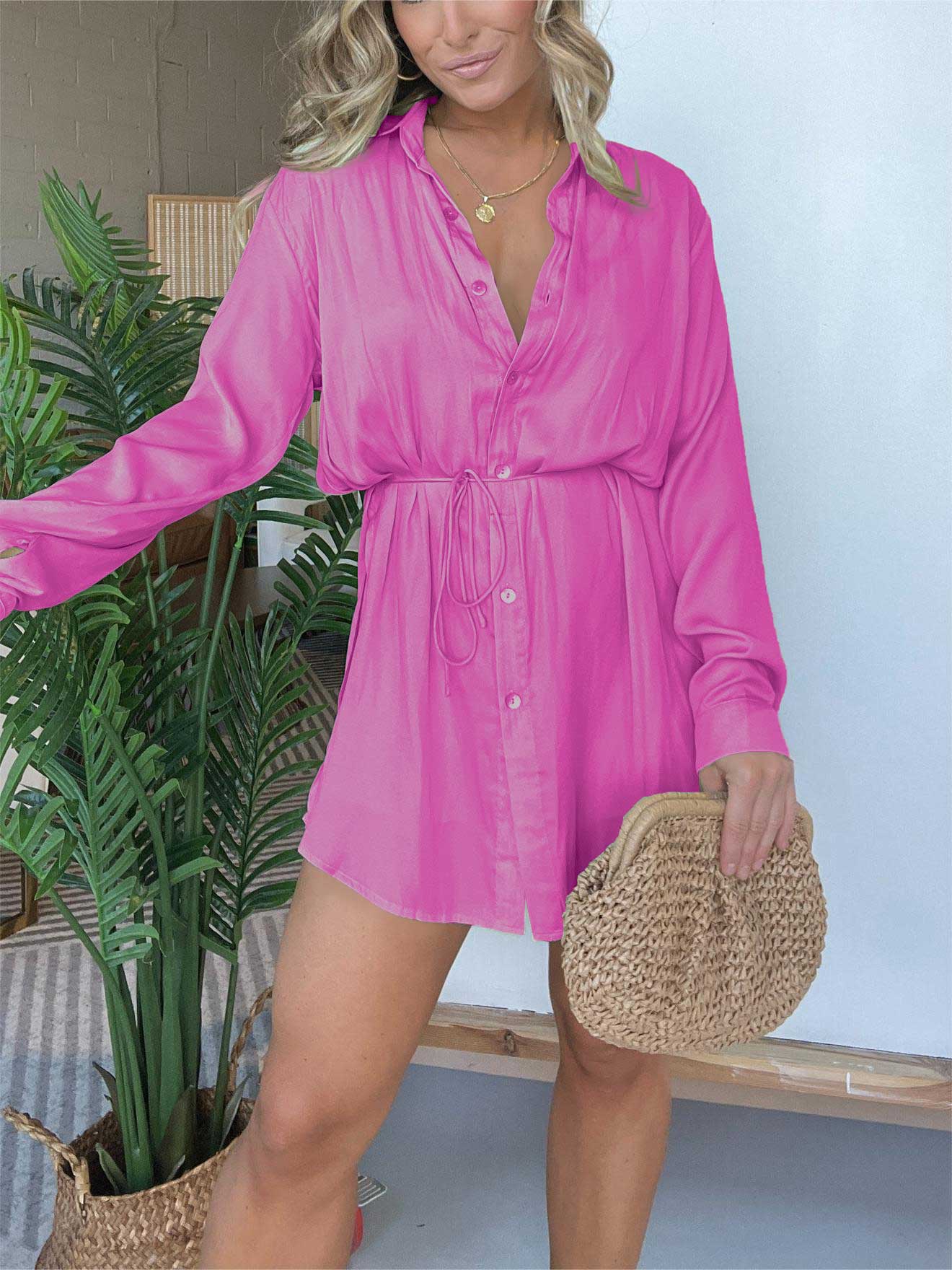 CONJUNTO DE VESTIDO MACACÃO FEMININO DE CETIM COBERTO PARA NOITE (COMPRE 2 FRETE GRÁTIS)