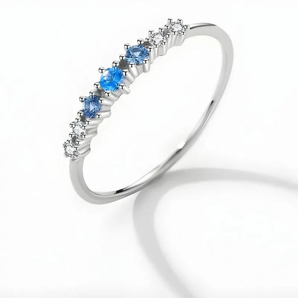 Anel de Prata Feminino Lumière