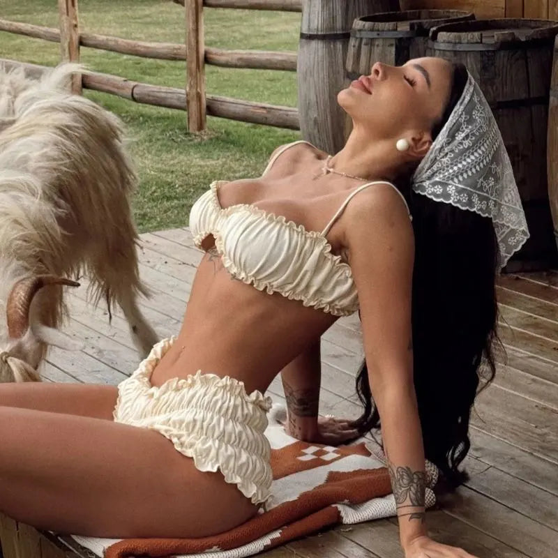 Biquíni Branco Islaya