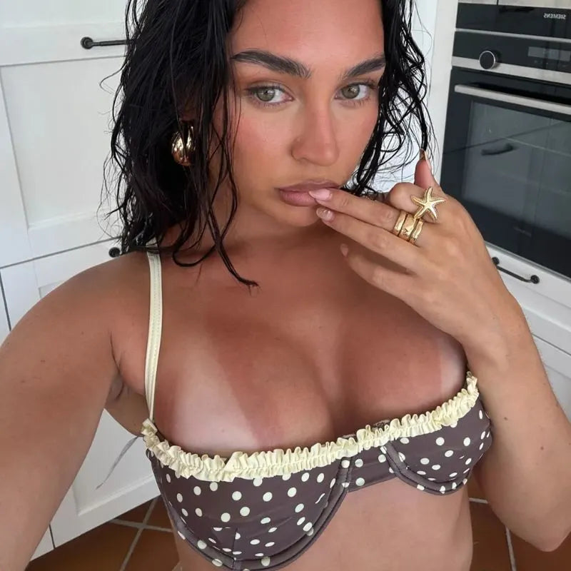 Moda praia Lushé em poliéster - Secagem rápida e proteção solar FPS