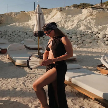 Conjunto Praia Serene Vestido Alicee Biquíni Beachwear