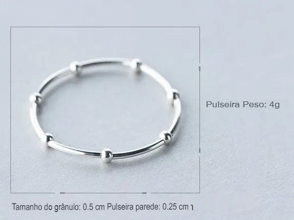 Pulseira de Prata Desire