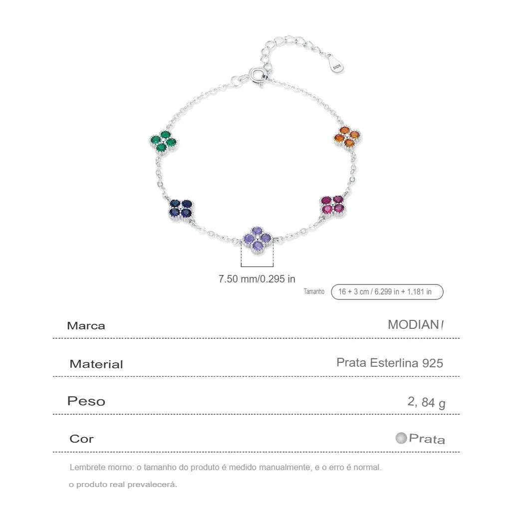 Pulseira de Prata Essenza