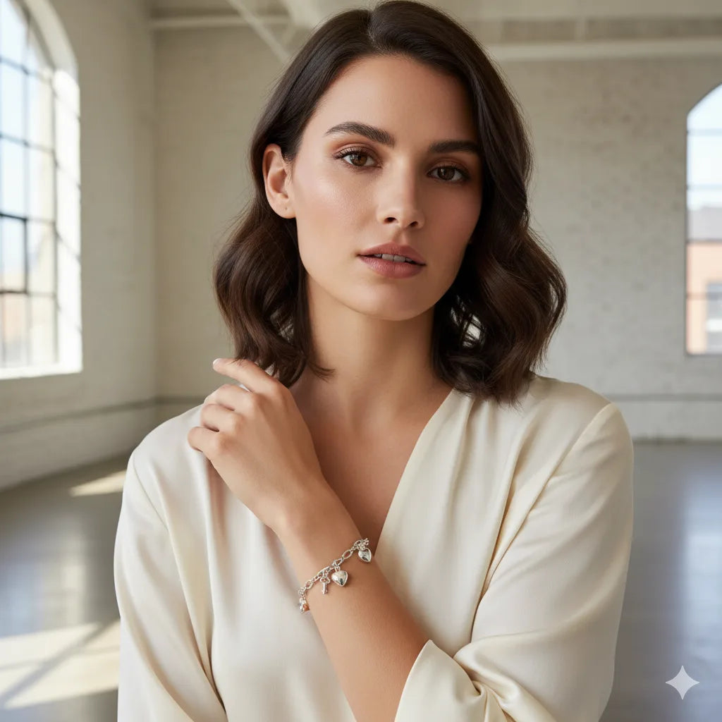 Pulseira de Prata Majestic