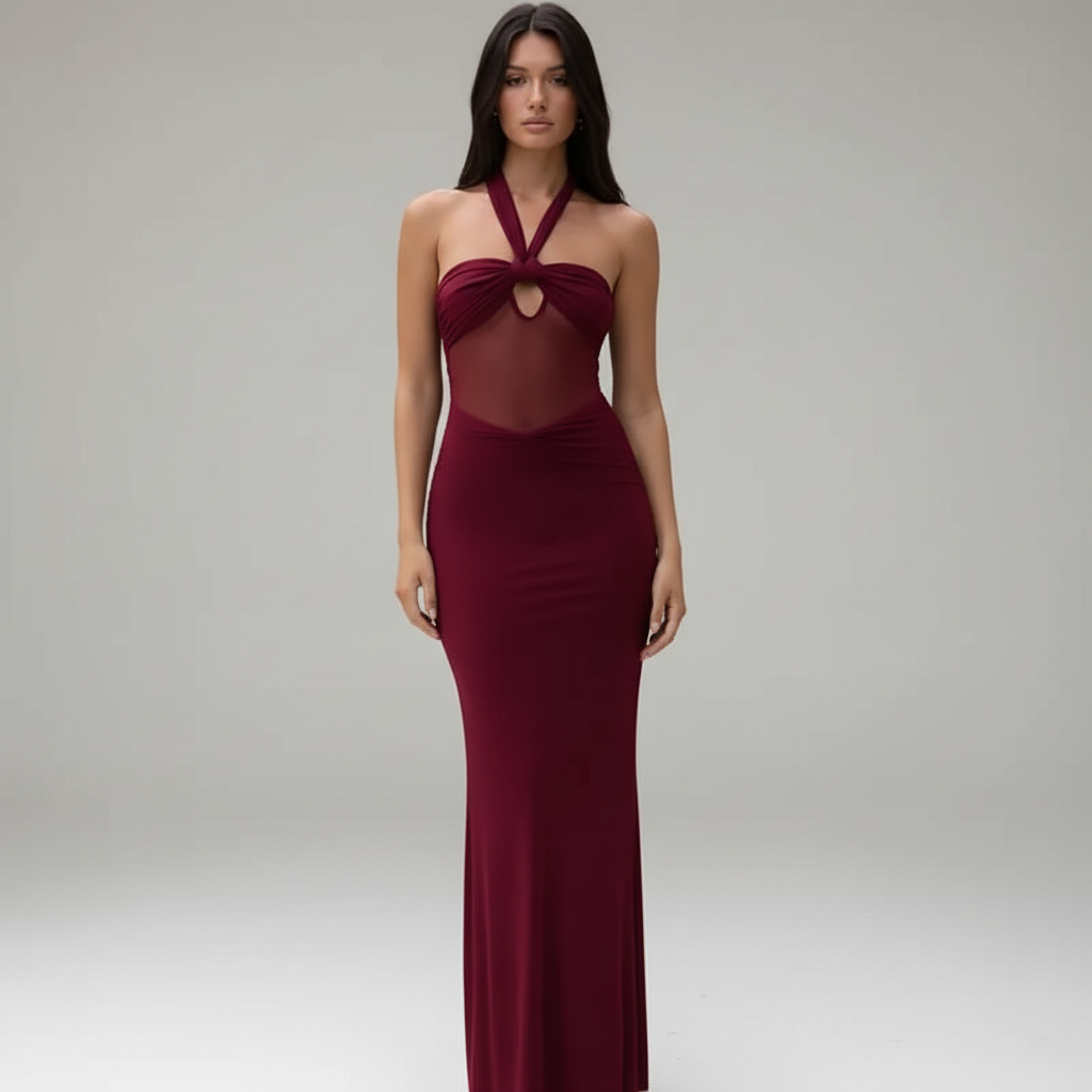 Vestido Crystelle - Frente