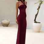 Vestido Longo Crystelle GiBoutique - Sofisticação moderna garantida