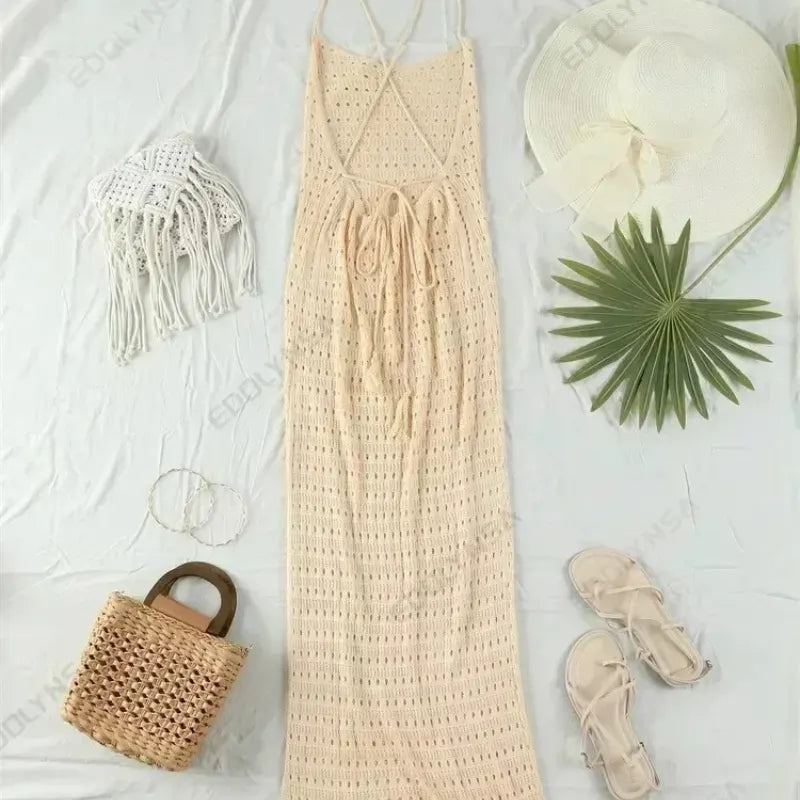 Vestido Longo de Renda Nocturne