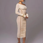 Vestido Longo Diamora GiBoutique - Design exclusivo e elegância garantida