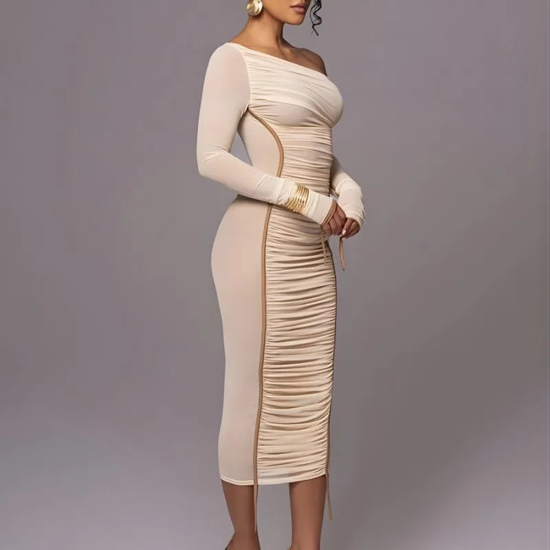 Vestido Longo Diamora GiBoutique - Design exclusivo e elegância garantida