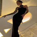 Vestido Longo Preto Beller - GiBoutique