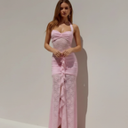 Vestido Opaly Rosa - Frente