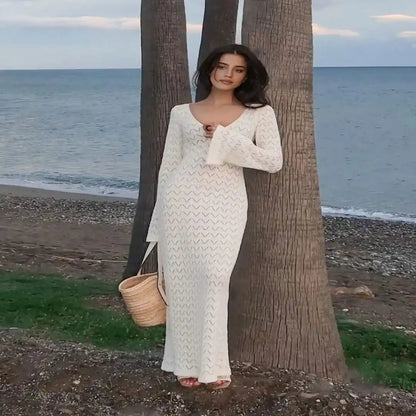 Vestido Longo Praia Novel